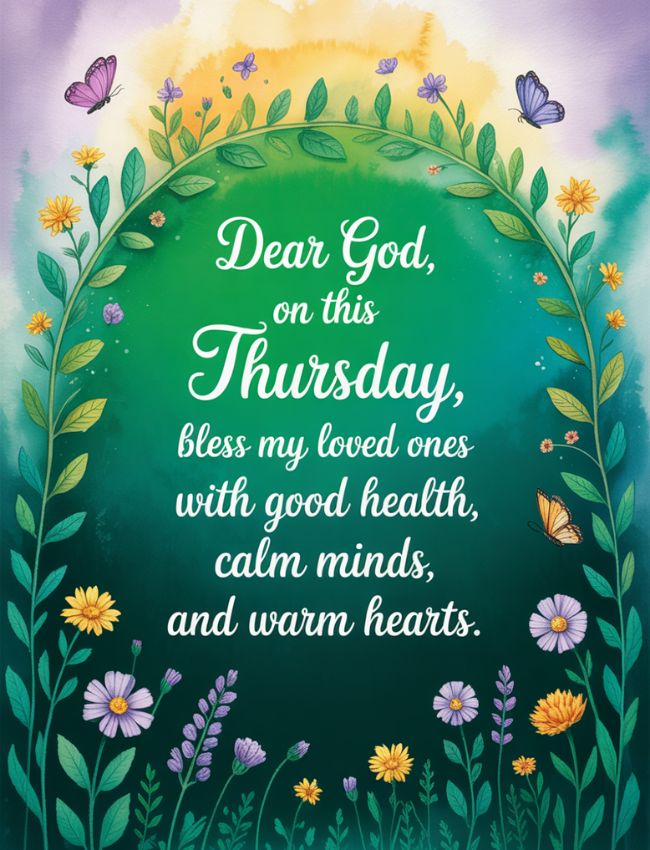 100+ Thursday Blessings: Morning Prayers, Quotes & Inspiration