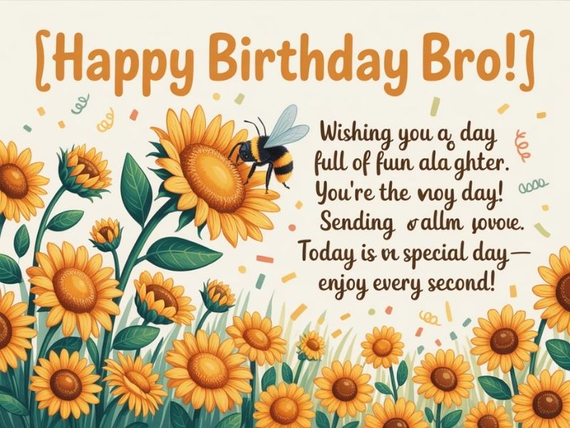 130+ Best Birthday Wishes for Your Brother (Heartfelt & Unique)