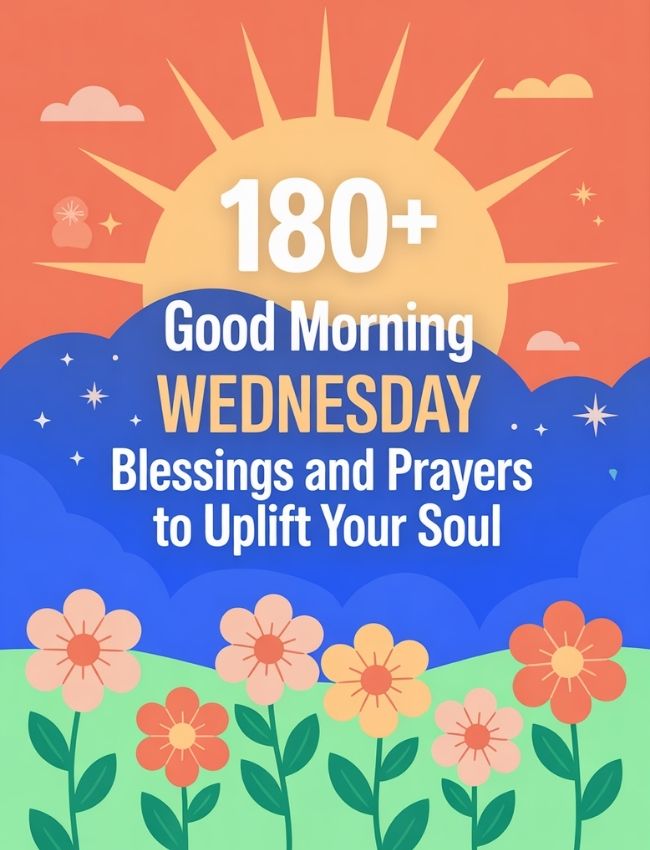 80+ Good Morning Wednesday Blessings and Prayers to Uplift Your Soul