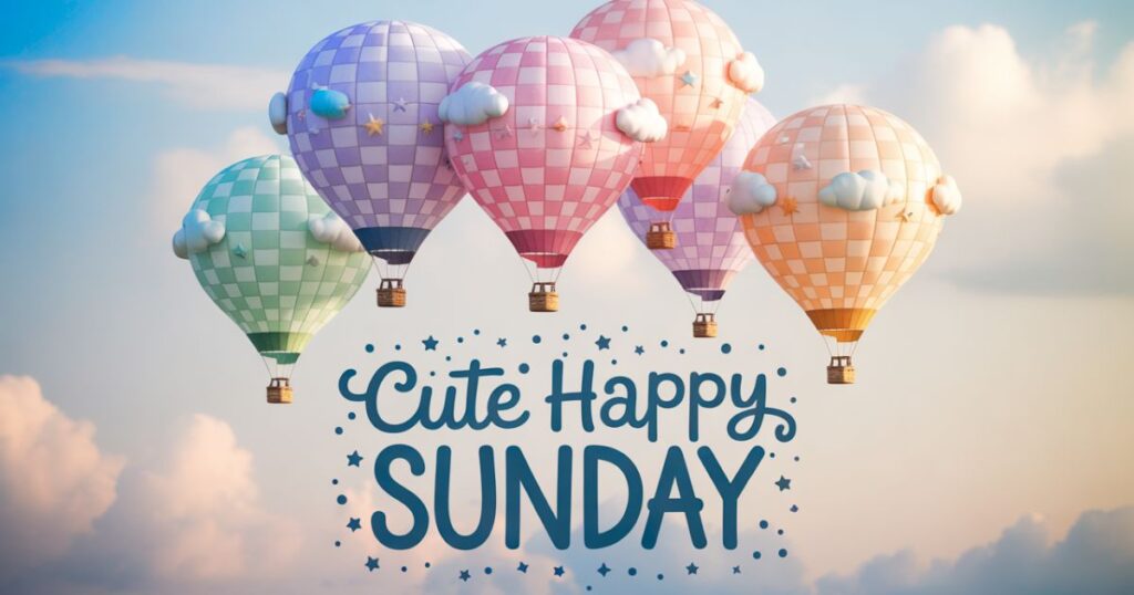 Cute Happy Sunday: Heartfelt Wishes, Blessings & Messages