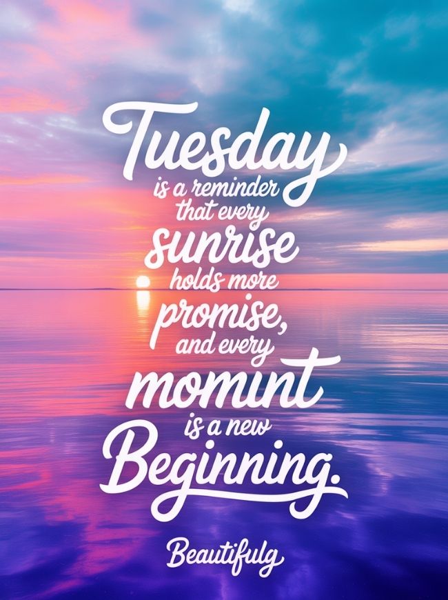 Tuesday Blessings: Inspirational Messages, Morning Quotes & Motivations to Uplift Your Week
