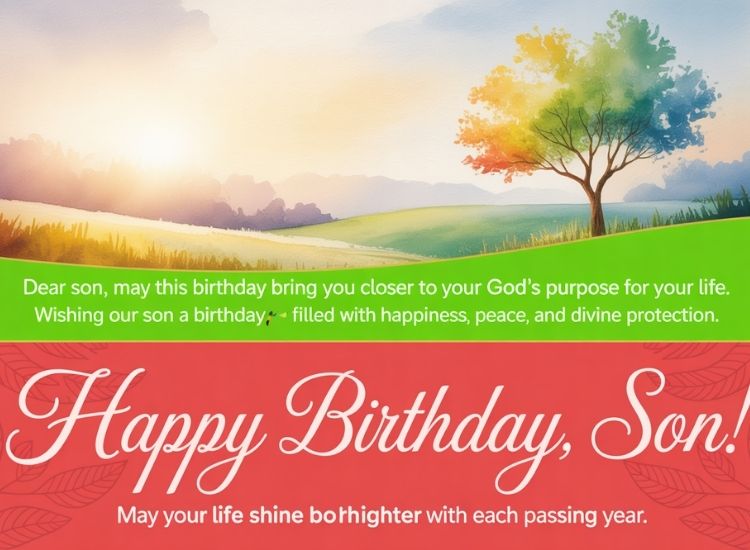 Powerful Birthday Prayer for Son from Mom and Dad