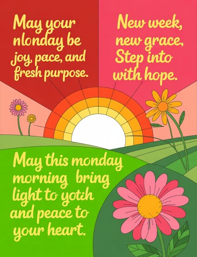 Positive Monday Blessings to Start the Week Right