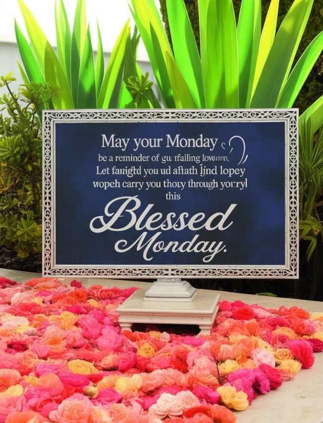 Spiritual Monday Blessings for Faith and Hope