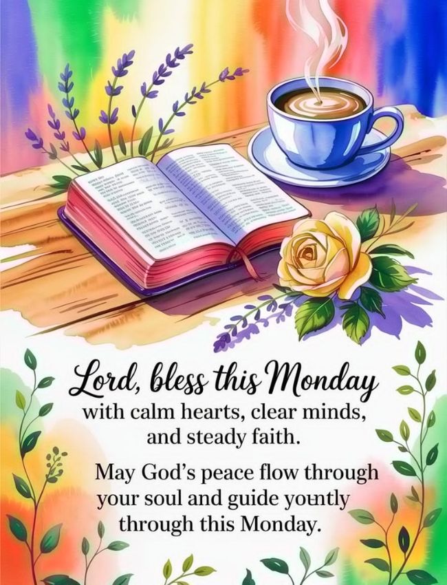 Positive Monday Prayers for Inner Peace